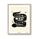 Flexible Body Flexible Thinking (Cream)