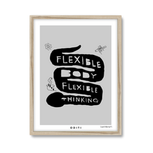 Flexible Body Flexible Thinking (Grey)