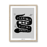 Flexible Body Flexible Thinking (Grey)
