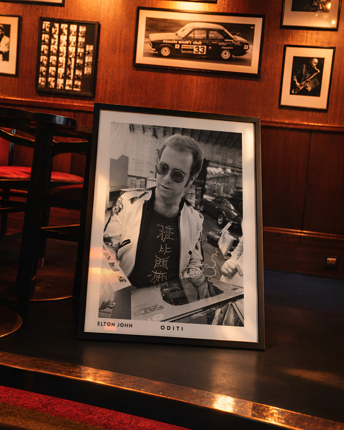 Off Stage — Elton John Limited Edition Print