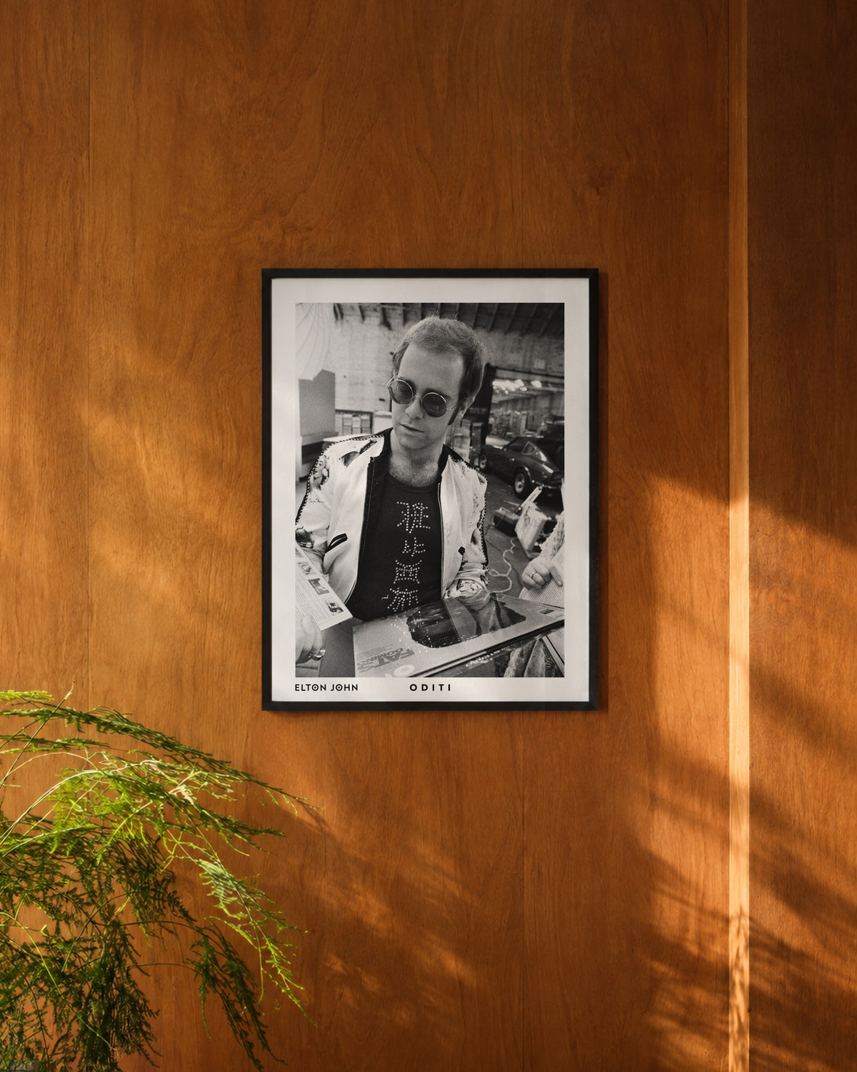 Off Stage — Elton John Limited Edition Print