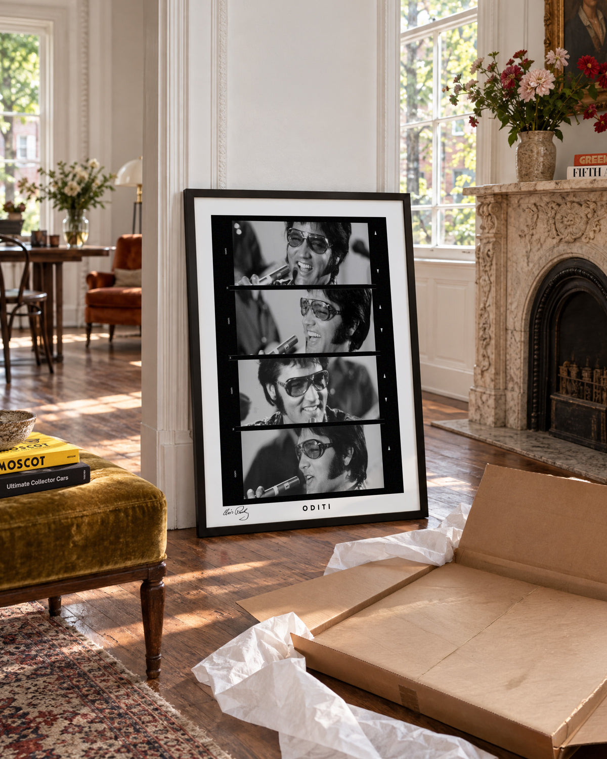 On Stage Proof Sheet (I) — Elvis Presley Limited Edition Print