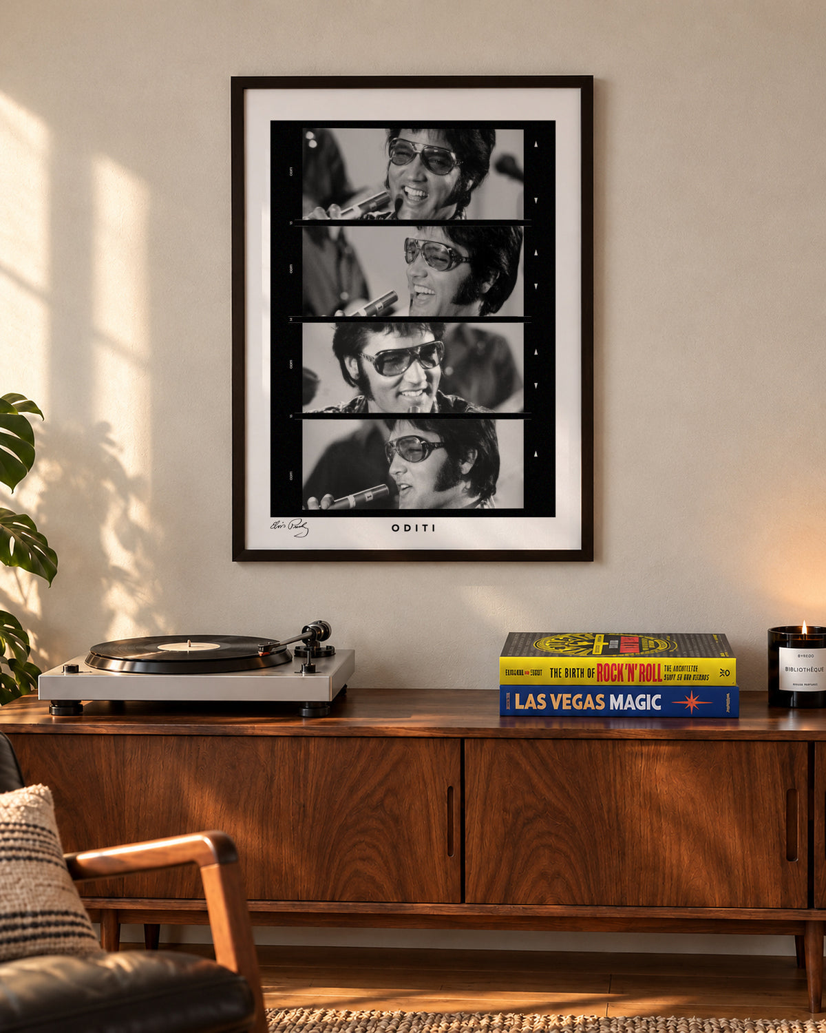 On Stage Proof Sheet (I) — Elvis Presley Limited Edition Print