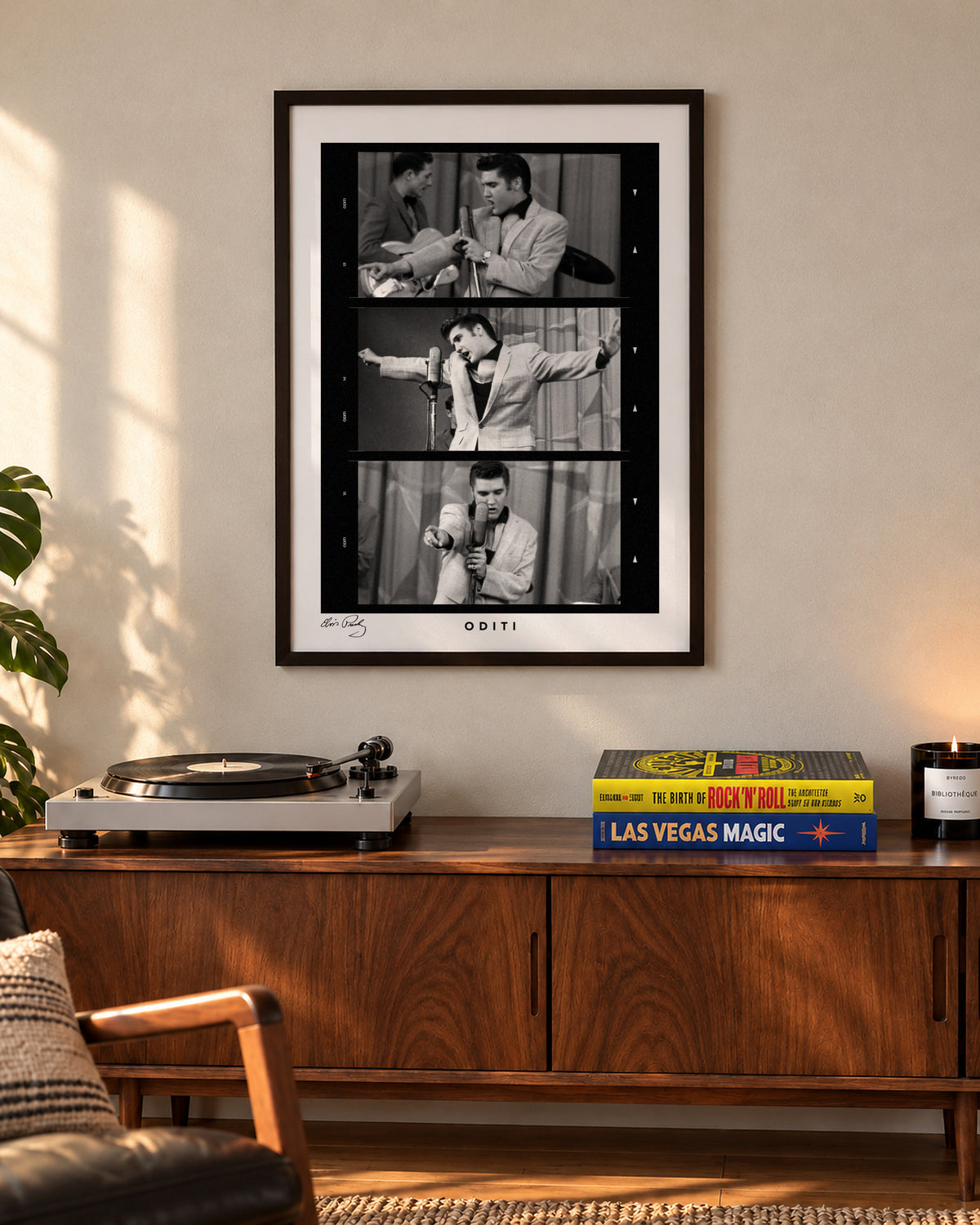 On Stage Proof Sheet (II) — Elvis Presley Limited Edition Print
