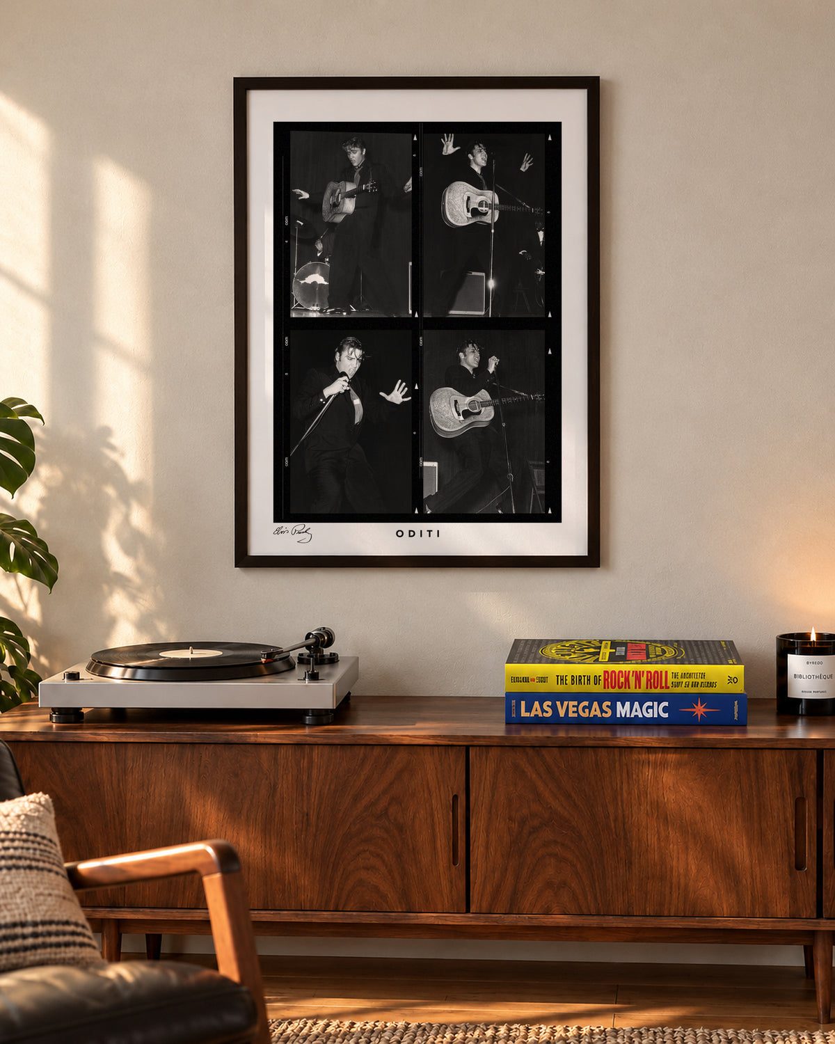 Performance Proof Sheet — Elvis Presley Limited Edition Print