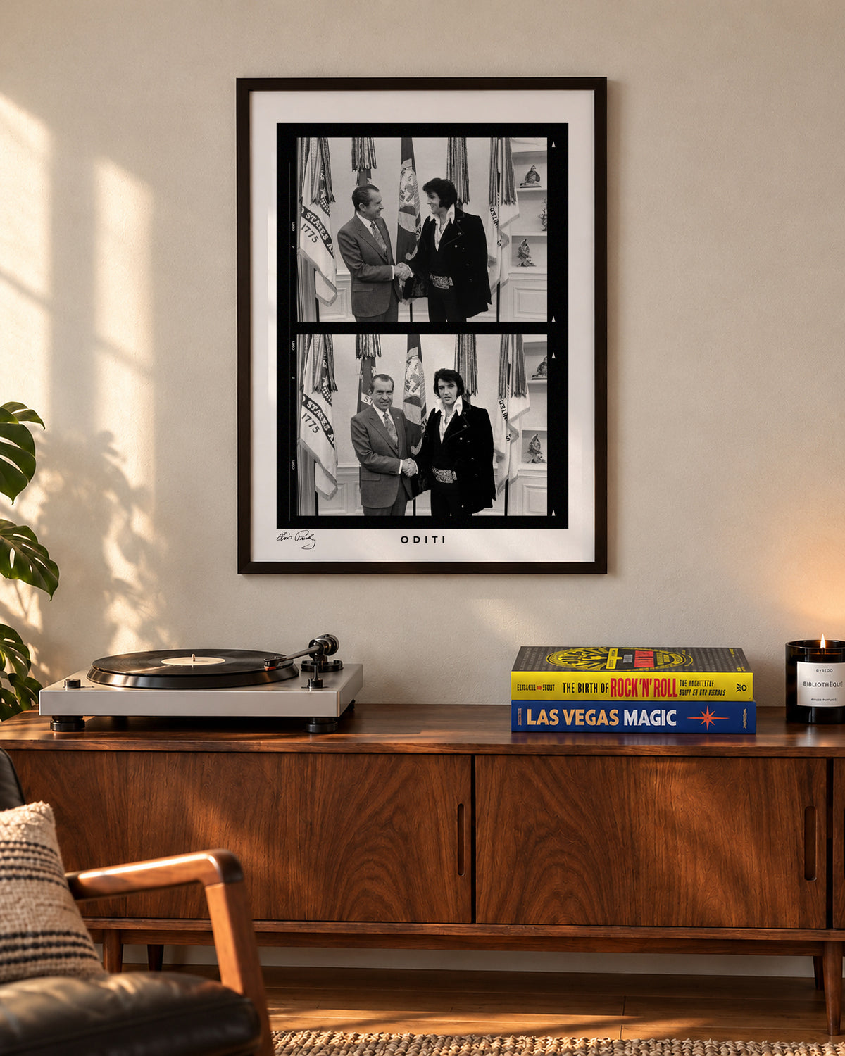 Presidential Proof Sheet — Elvis Presley Limited Edition Print