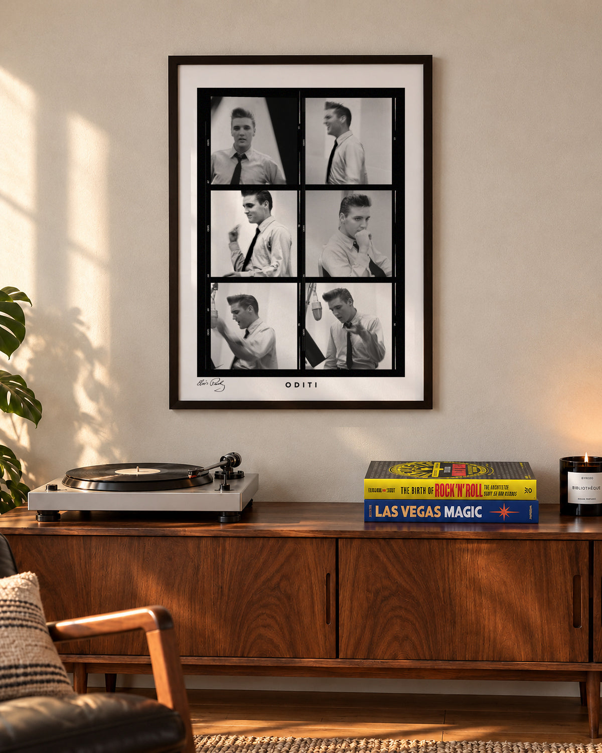 Recording Proof Sheet (I) — Elvis Presley Limited Edition Print