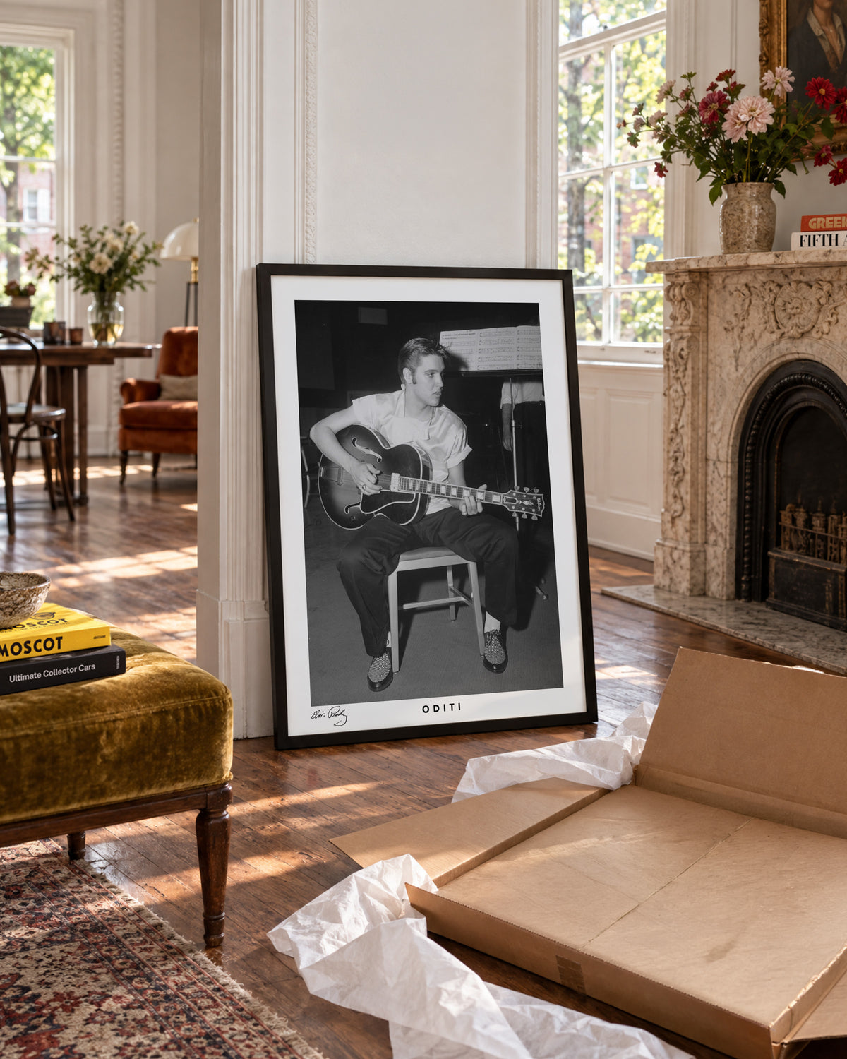 Rehearsing — Elvis Presley Limited Edition Print