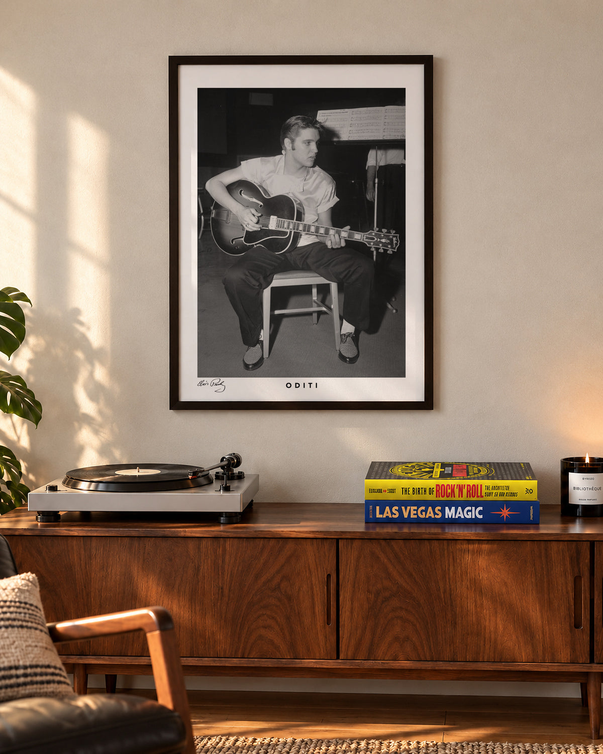 Rehearsing — Elvis Presley Limited Edition Print