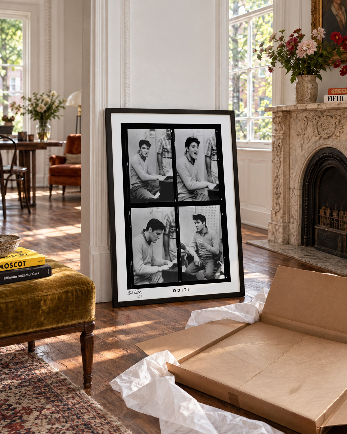 Rehearsing Proof Sheet — Elvis Presley Limited Edition Print