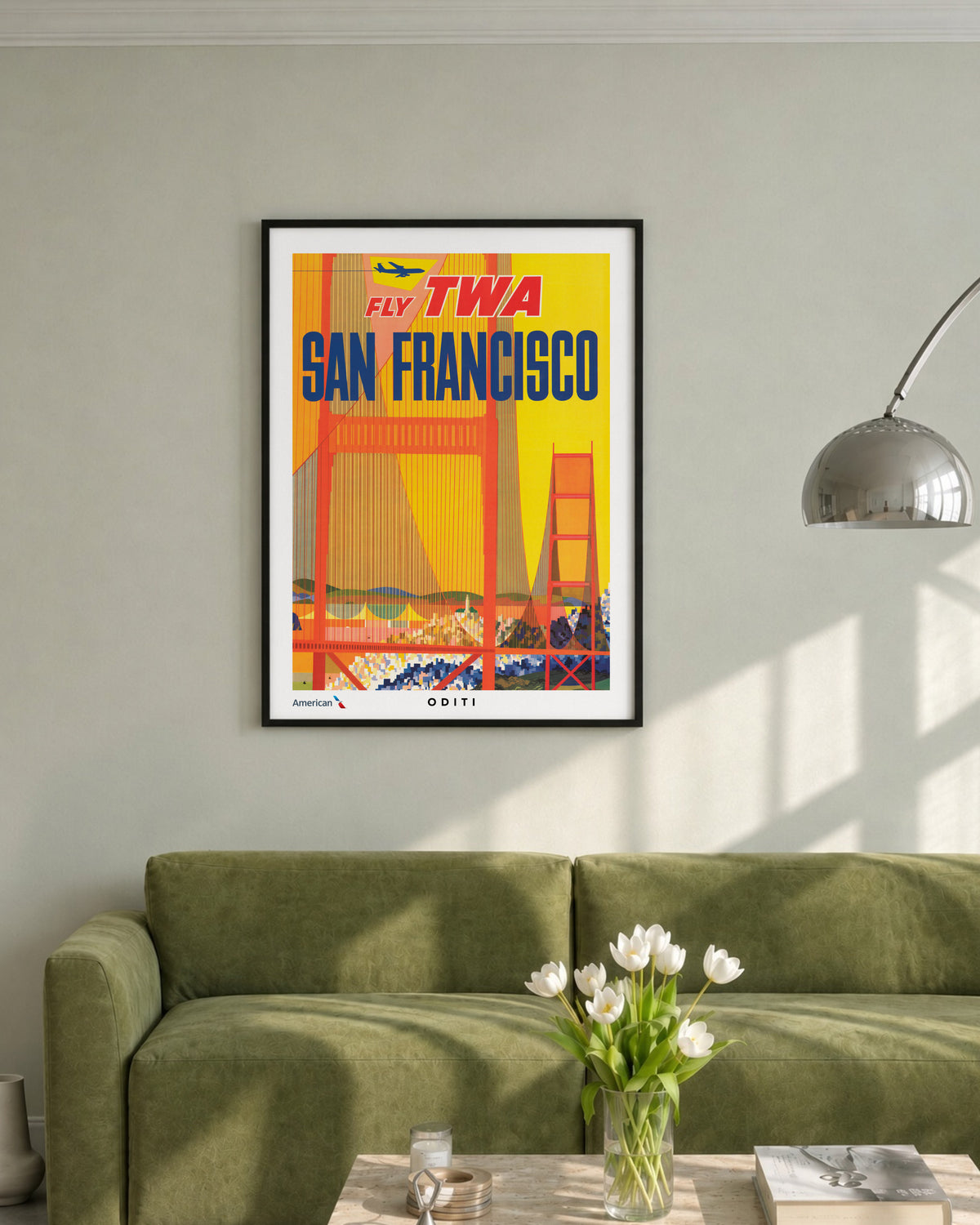San Francisco I — American Airlines® Limited Edition Print