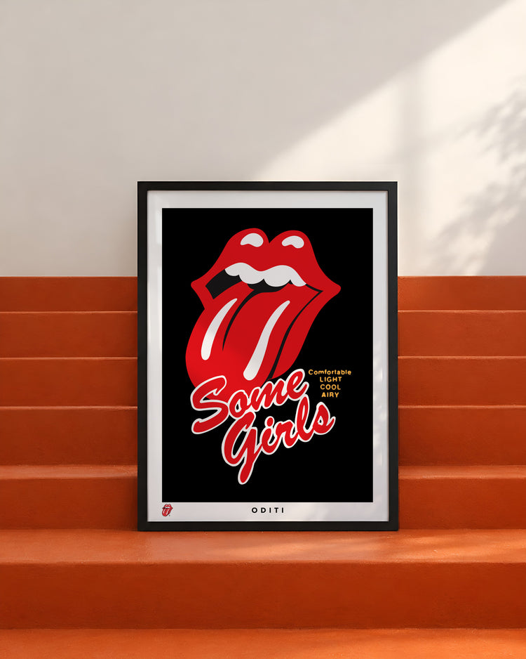 Some Girls — The Rolling Stones Art Print
