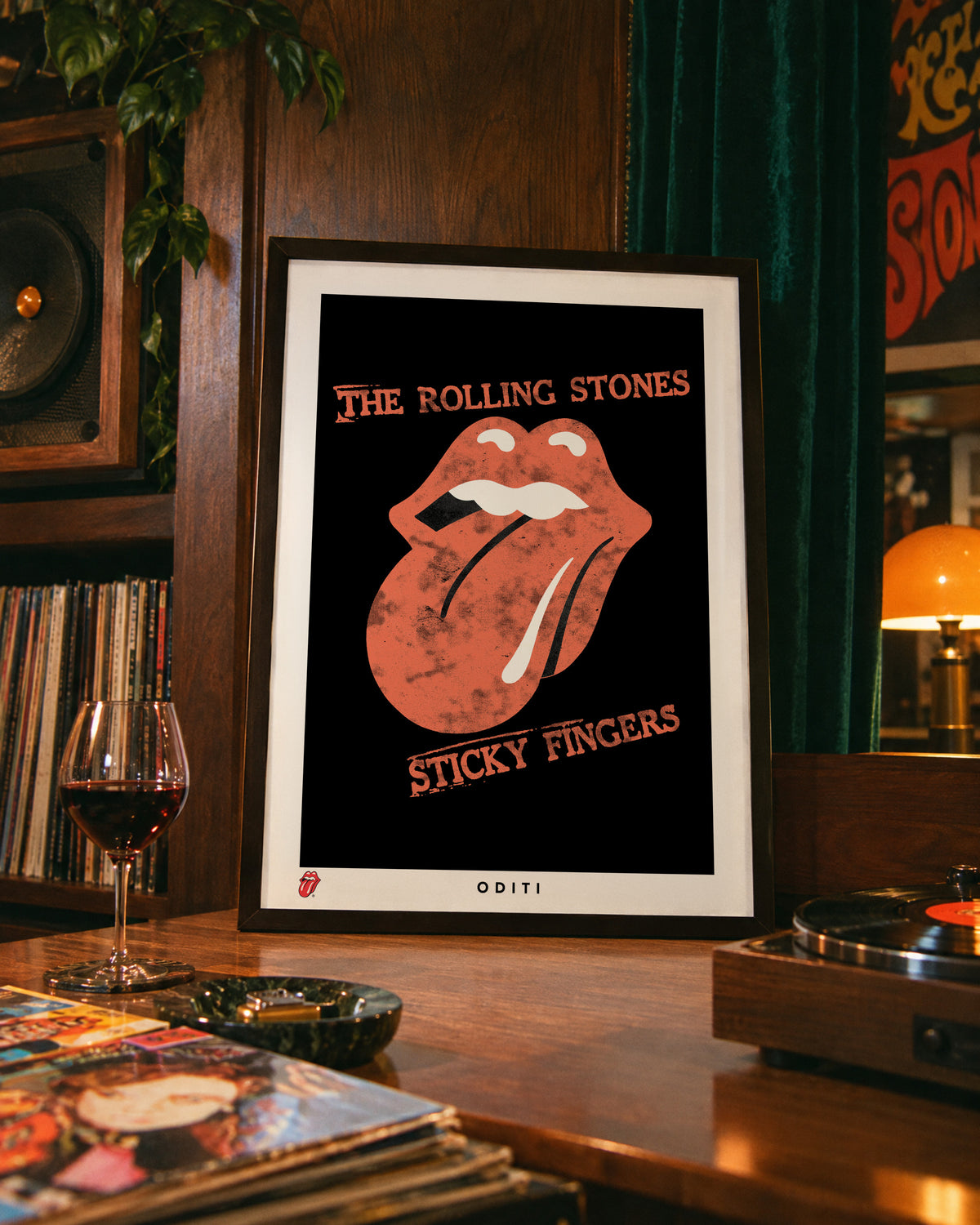 Sticky Fingers (II) — The Rolling Stones Art Print