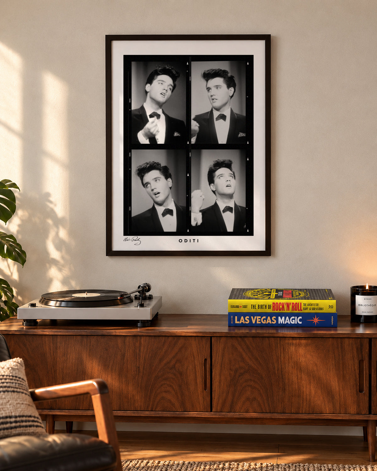 Suited Proof Sheet — Elvis Presley Limited Edition Print