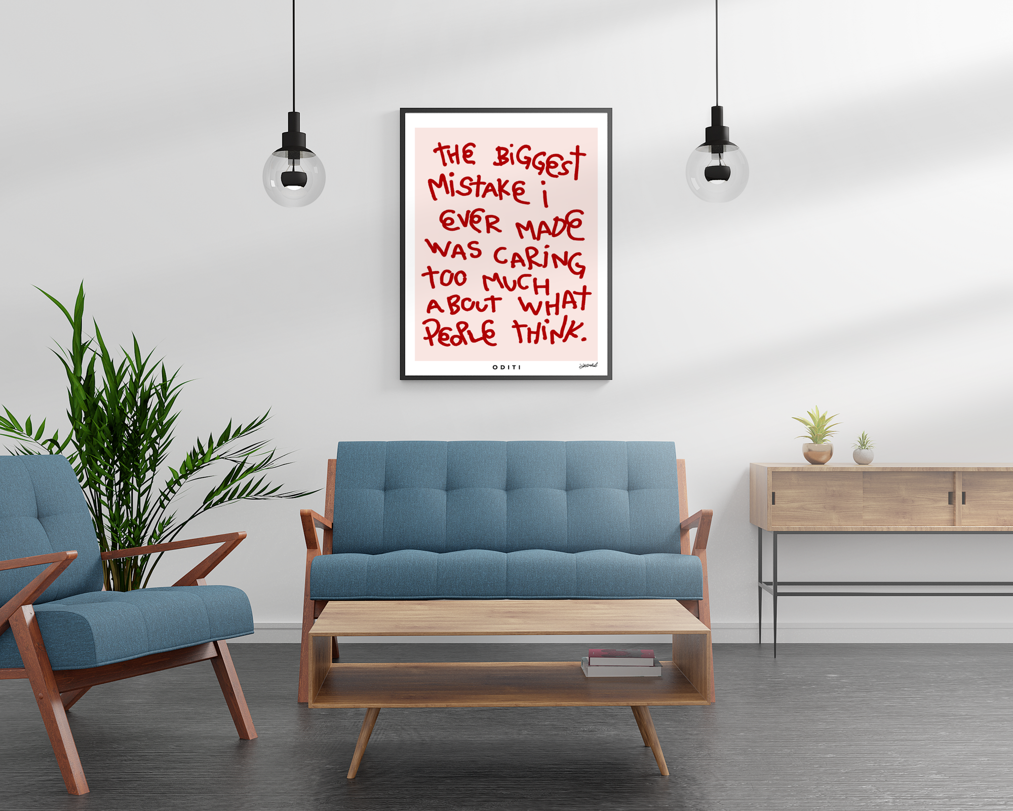 Modern Poetry II (Pink)