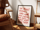 Modern Poetry II (Pink)