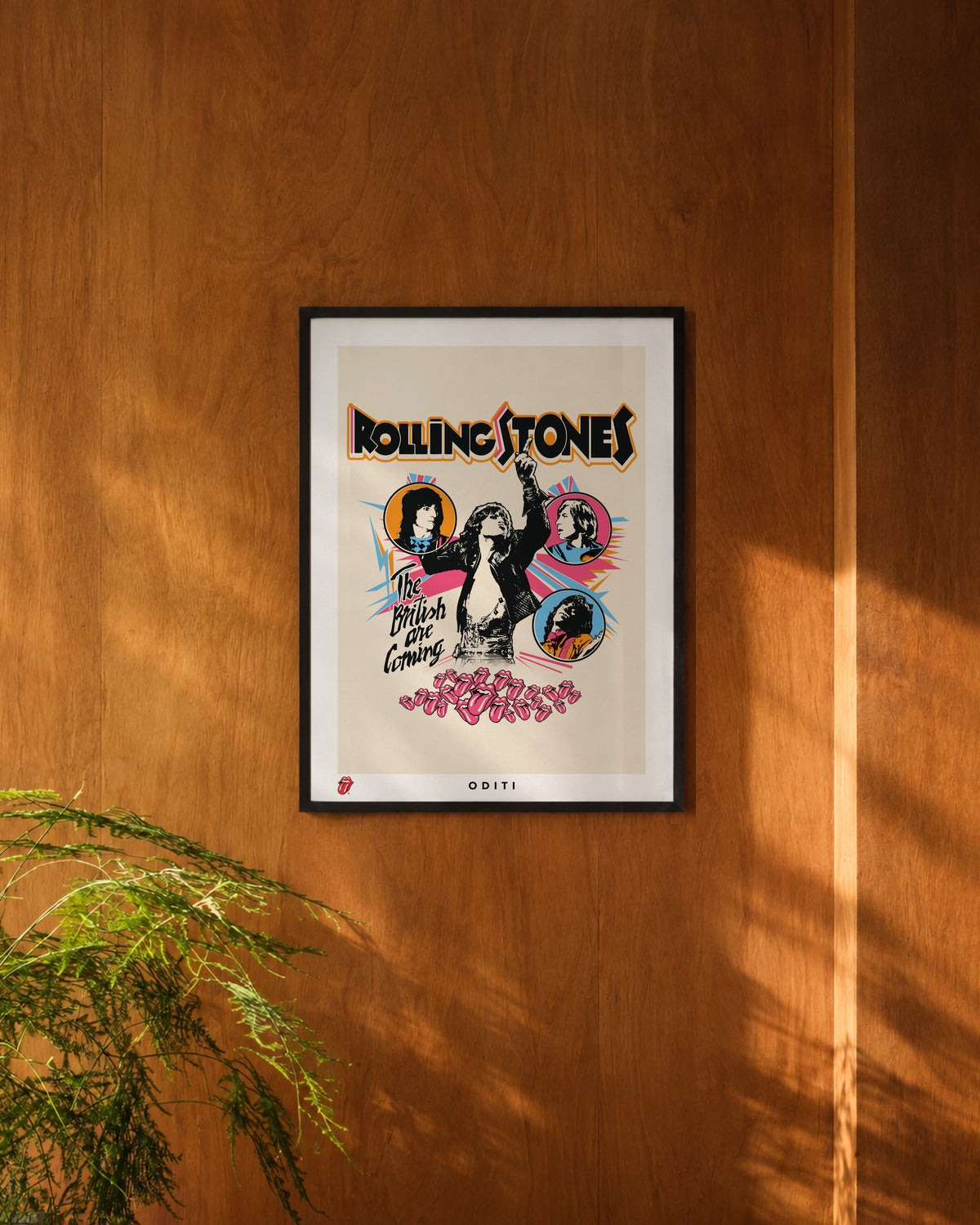 The British Are Coming — The Rolling Stones Art Print