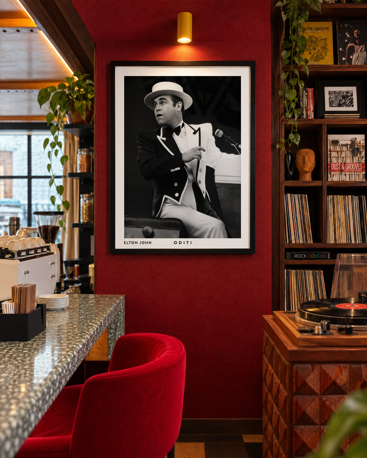 The Entertainer — Elton John Limited Edition Print