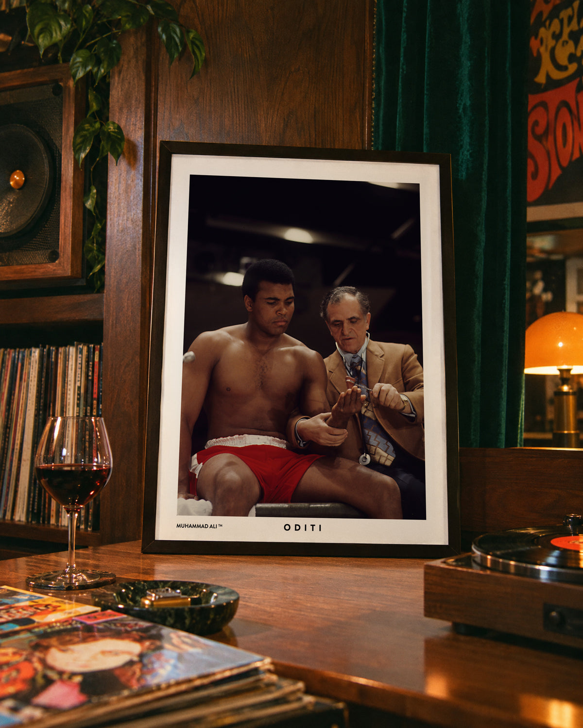 The Preparation (III) — Muhammad Ali ™ Limited Edition Print