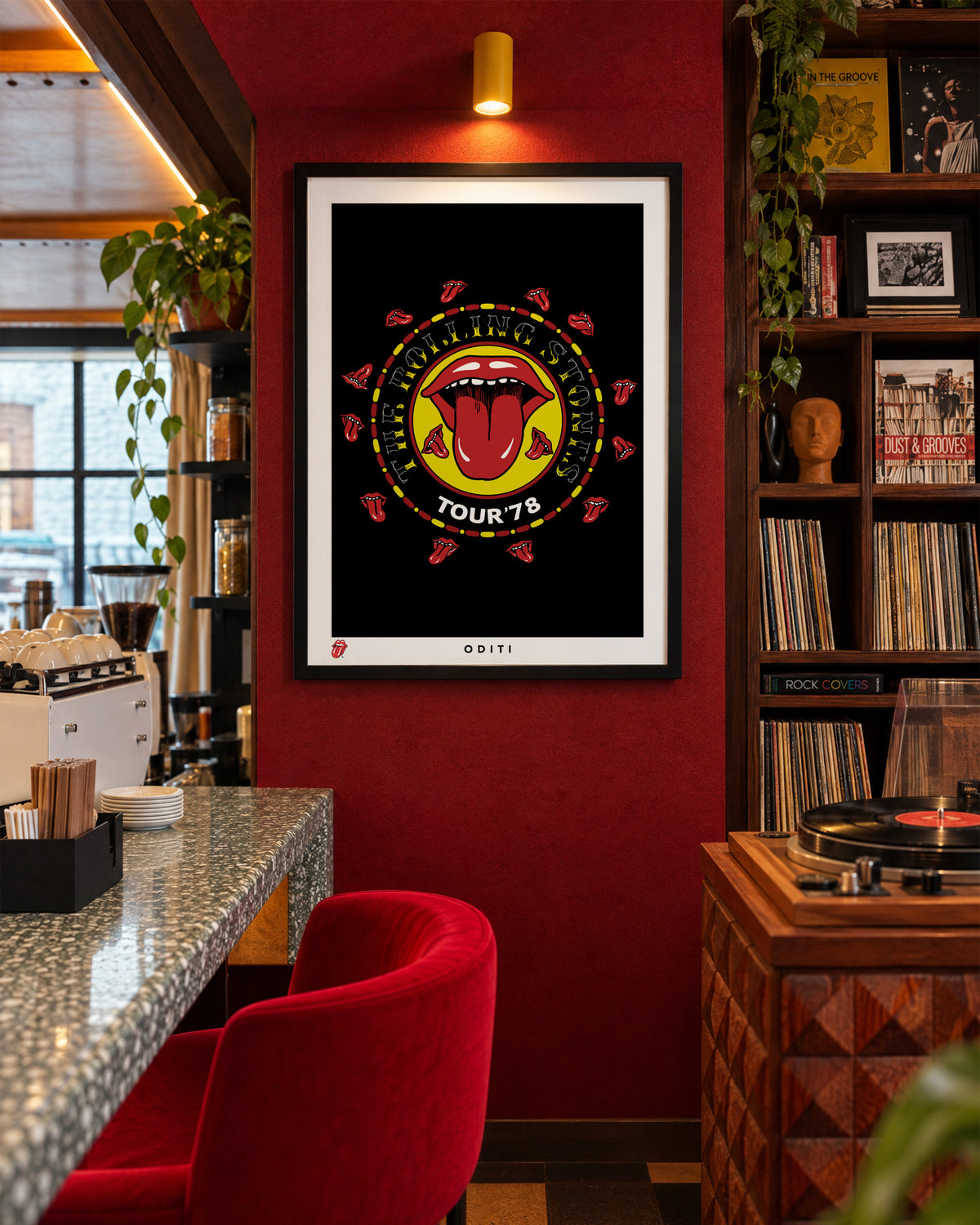 Tour '78 — The Rolling Stones Art Print