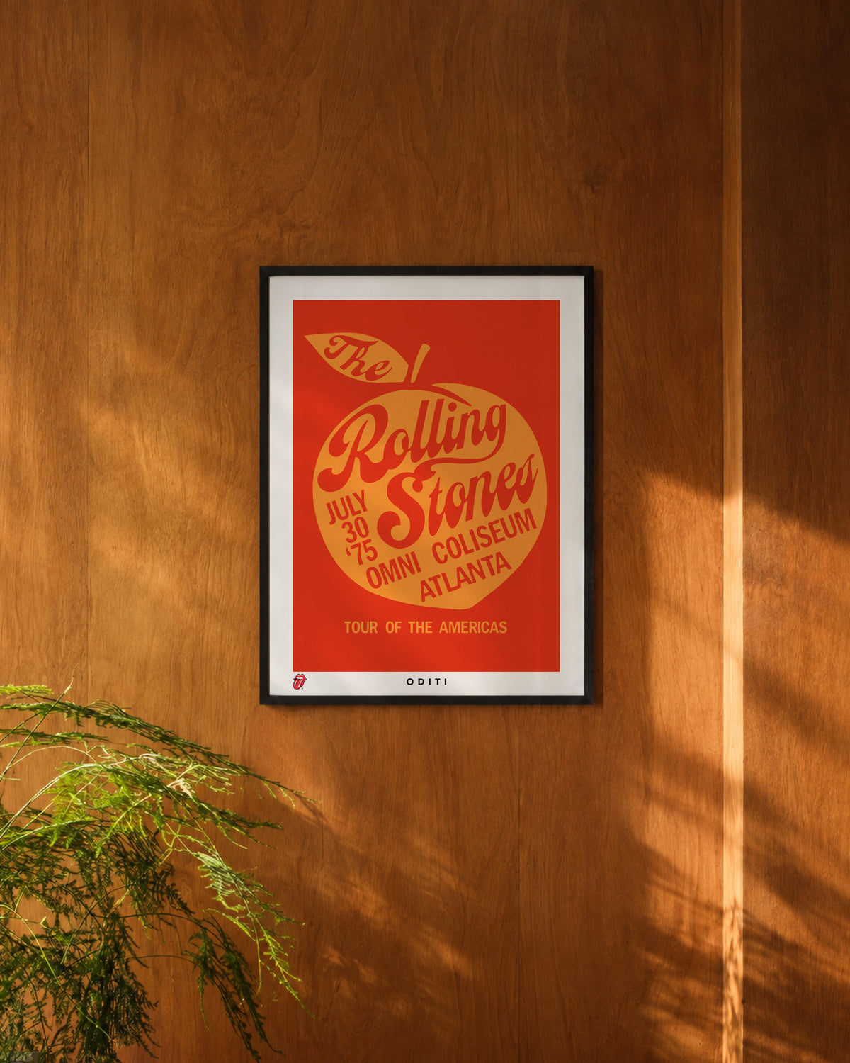 Tour of the Americas — The Rolling Stones Art Print