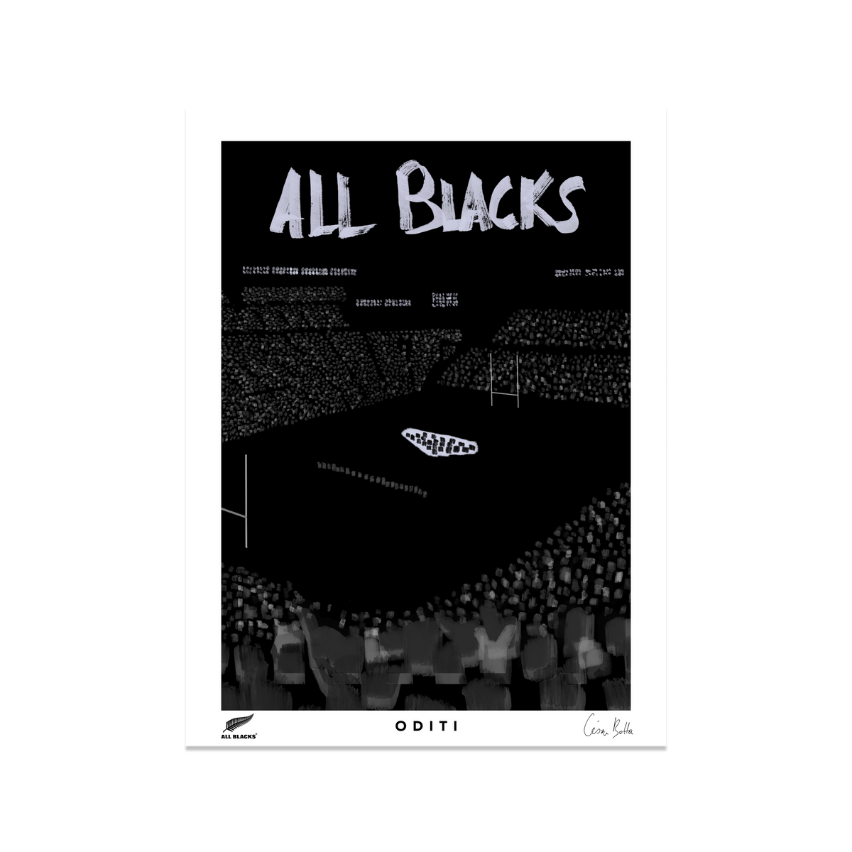 Before Battle — All Blacks Limited Edition Print