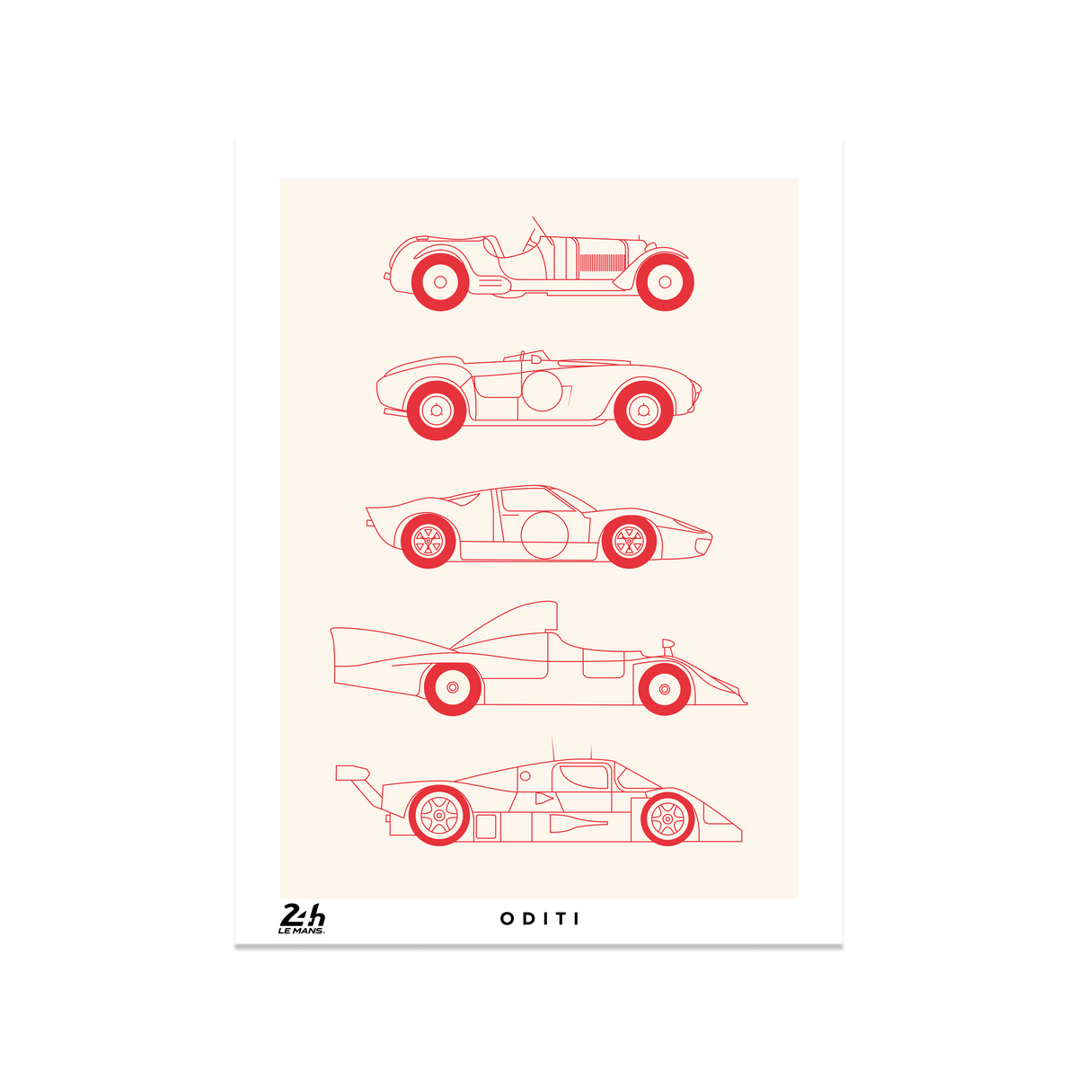 24h Le Mans: Generations (Pink)