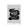 Flexible Body Flexible Thinking (Grey)