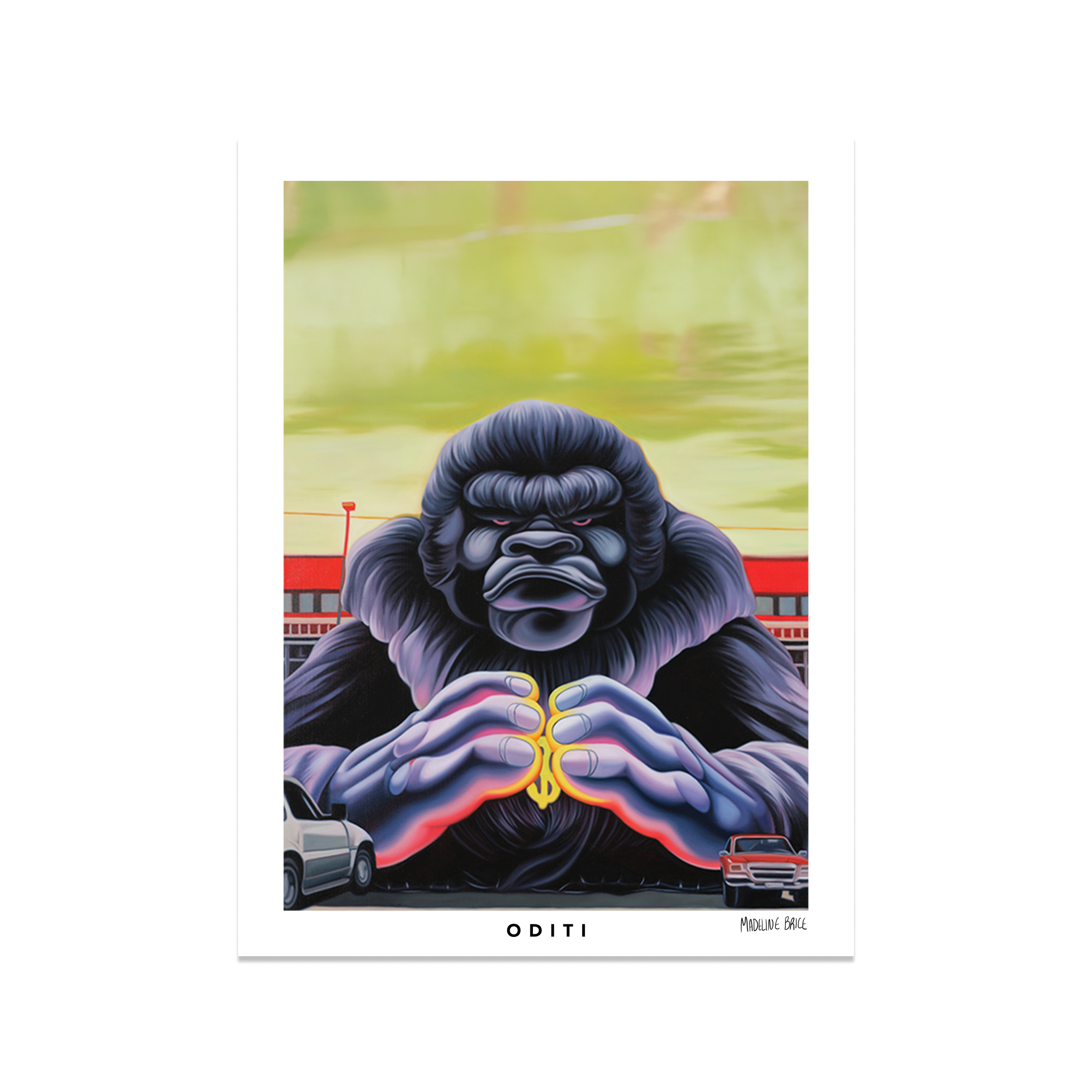 An inflatable gorilla means I will never buy a car there