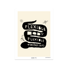Flexible Body Flexible Thinking (Cream)
