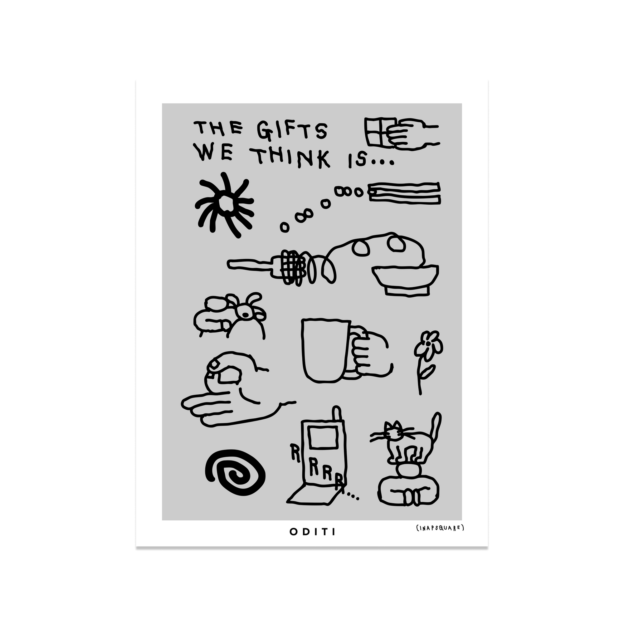 The Gifts We Think Is (Grey)