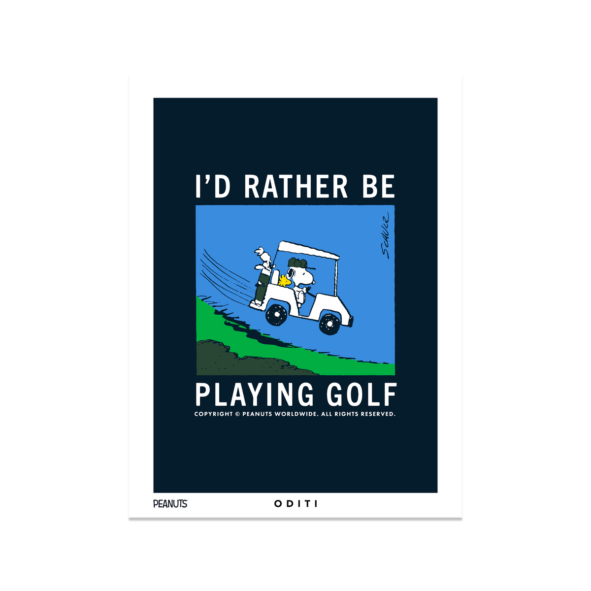 I'd Rather Be Playing Golf