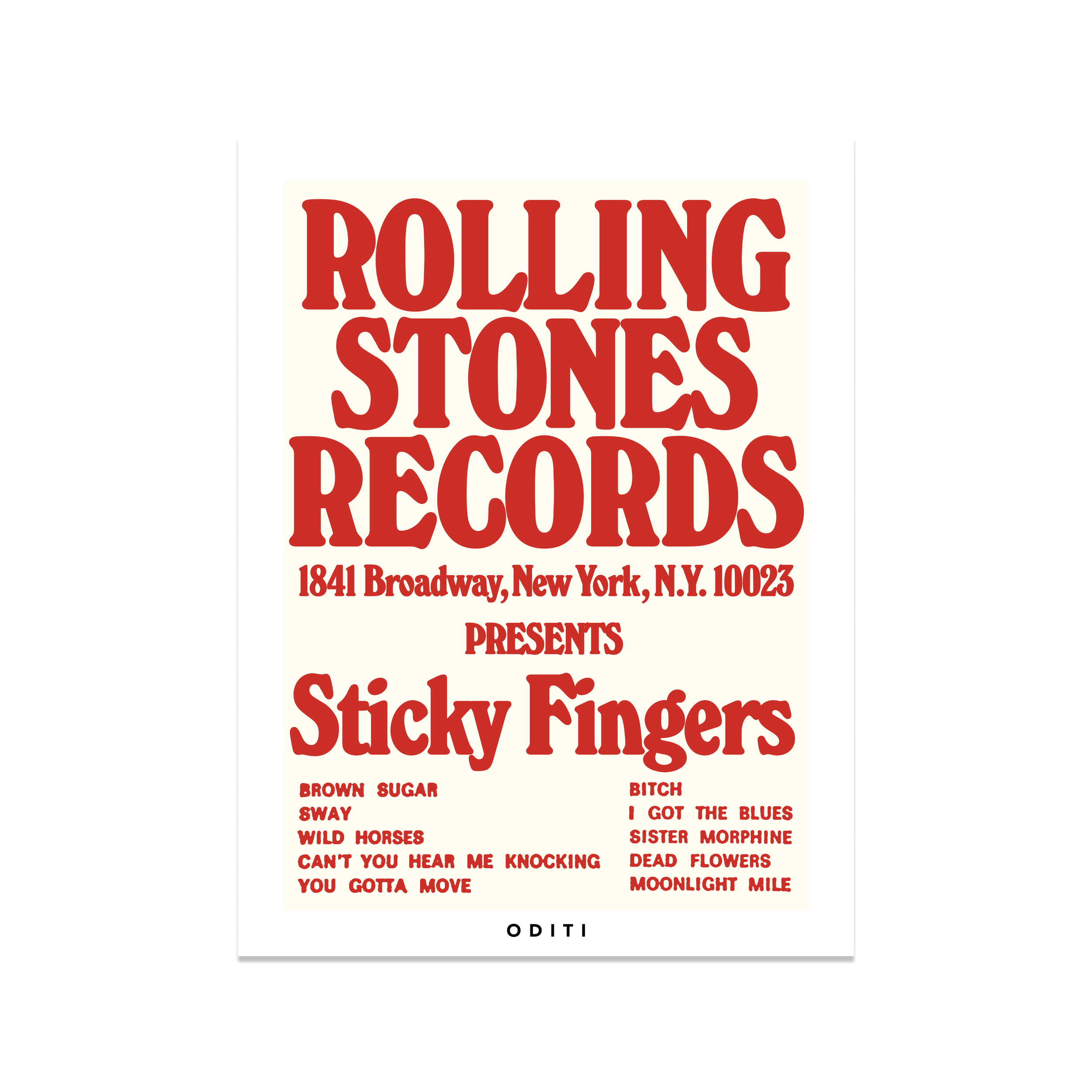 Sticky Fingers (III)