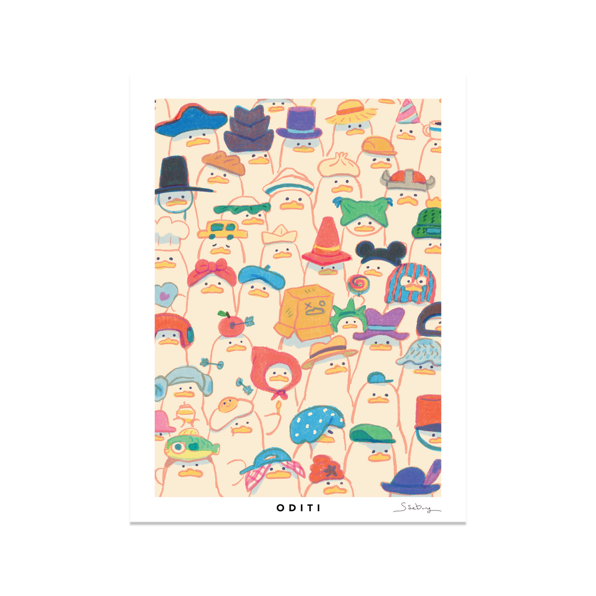 Duck hat parade