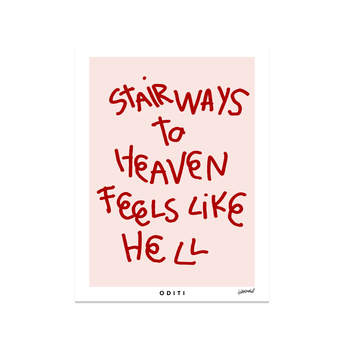 Modern Poetry (Pink)
