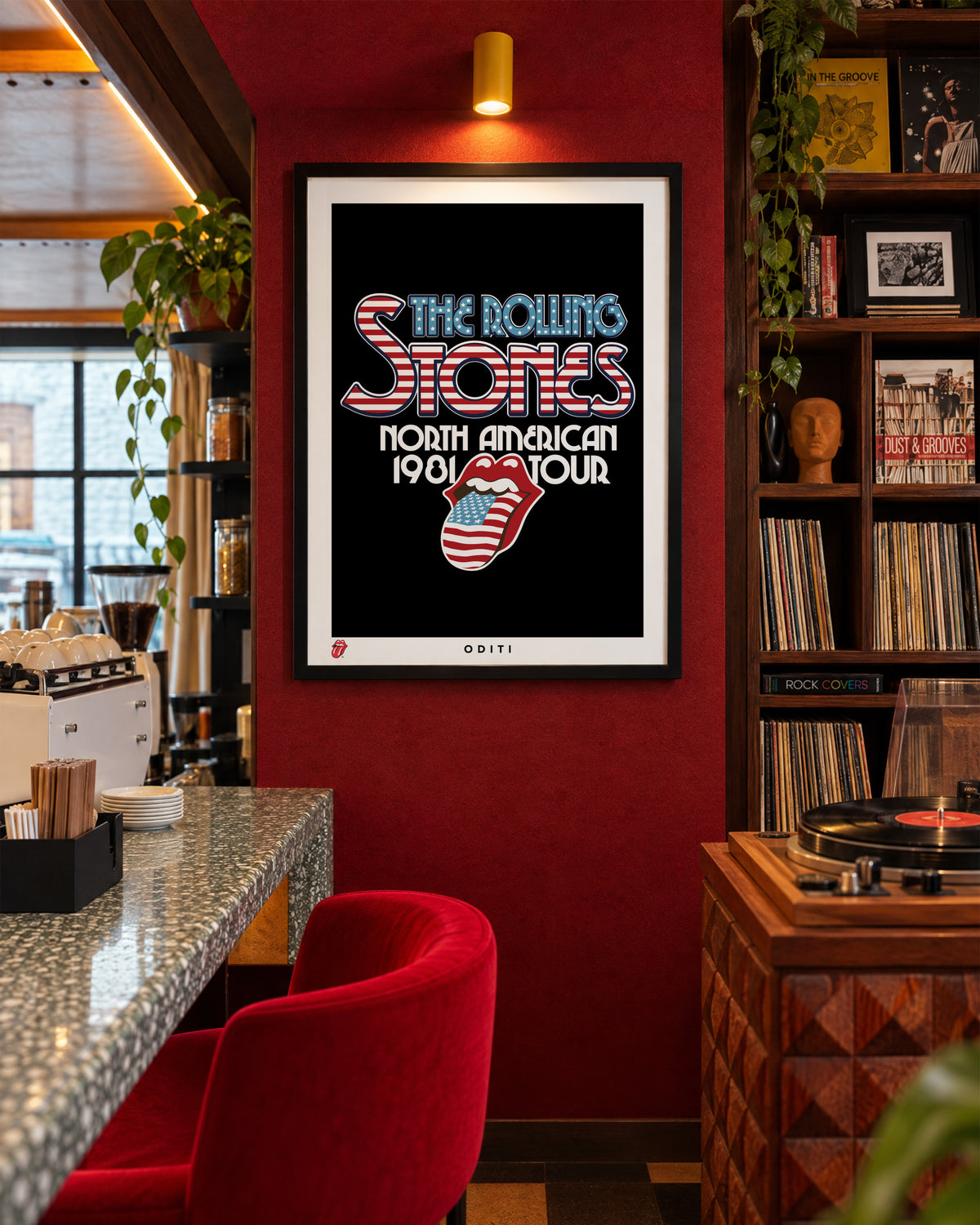 US Tour '81 — The Rolling Stones Art Print