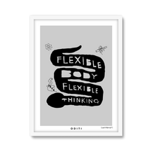 Flexible Body Flexible Thinking (Grey)