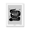 Flexible Body Flexible Thinking (Grey)