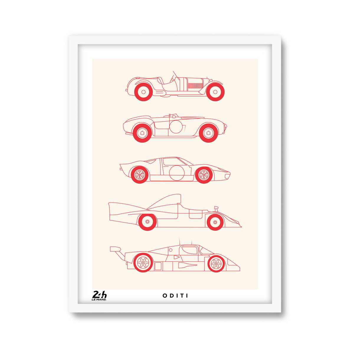 24h Le Mans: Generations (Pink)