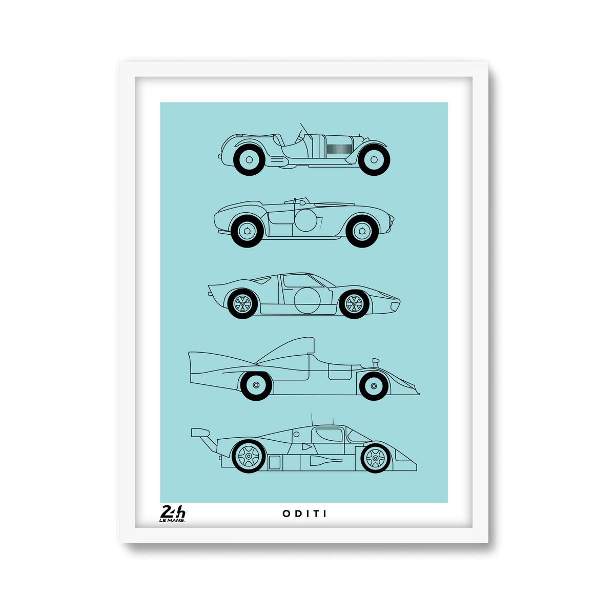 24h Le Mans: Generations (Teal)