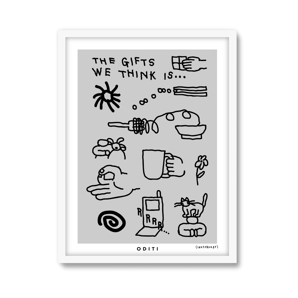 The Gifts We Think Is (Grey)
