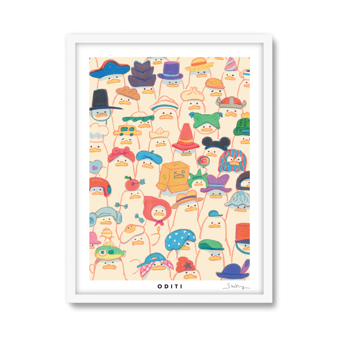 Duck hat parade