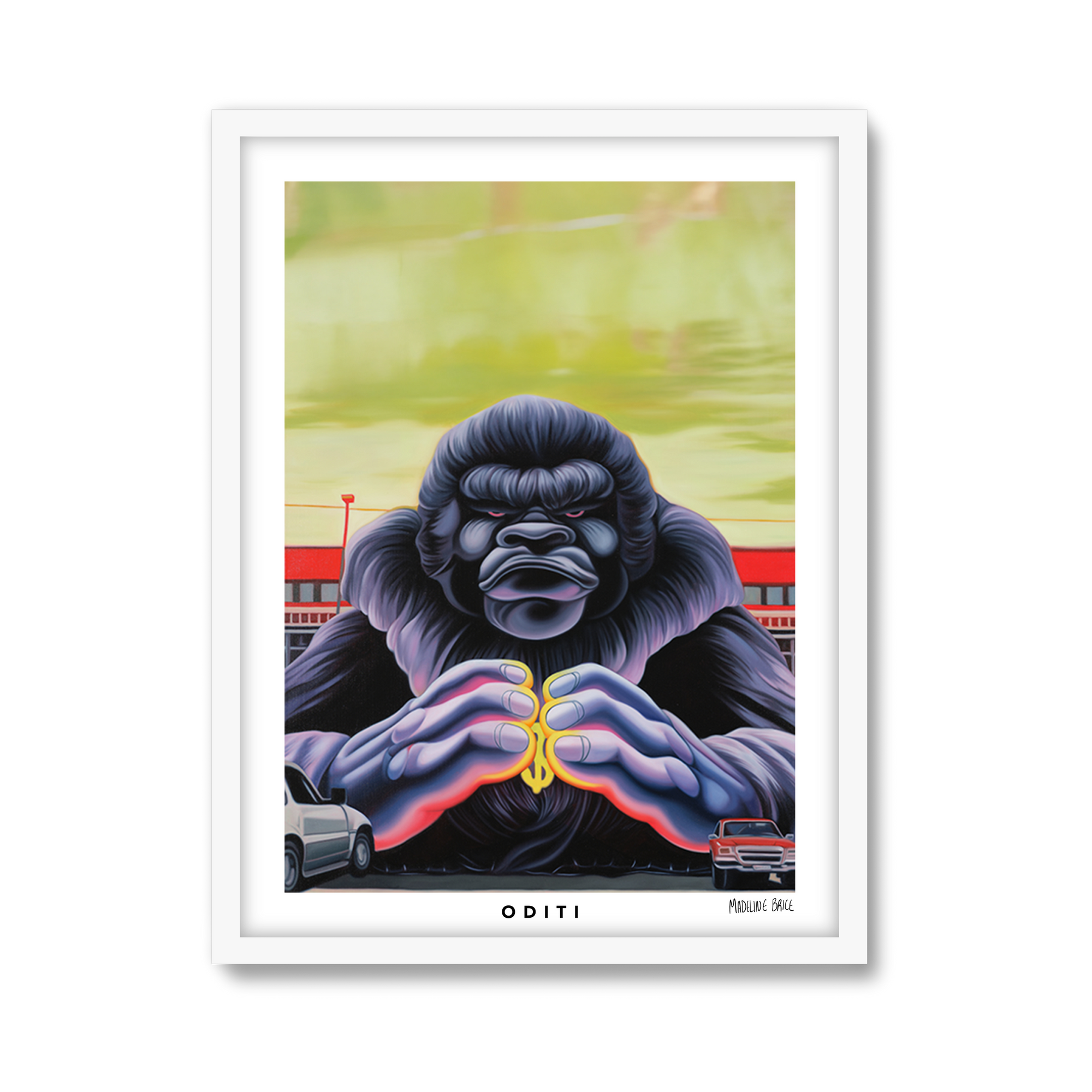 An inflatable gorilla means I will never buy a car there
