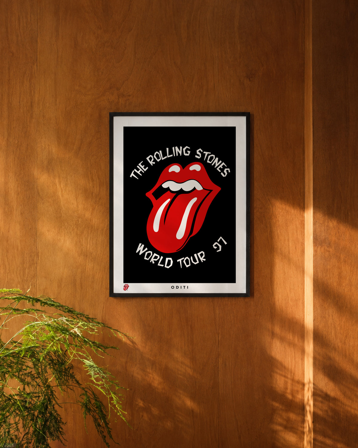World Tour ’97 — The Rolling Stones Art Print